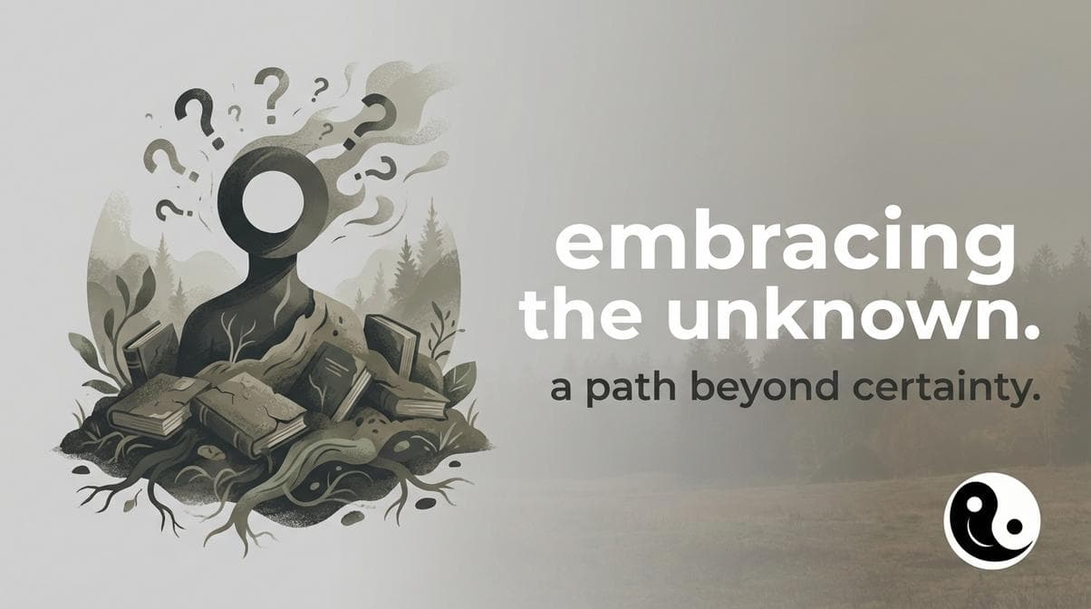 acknowledge human ignorance