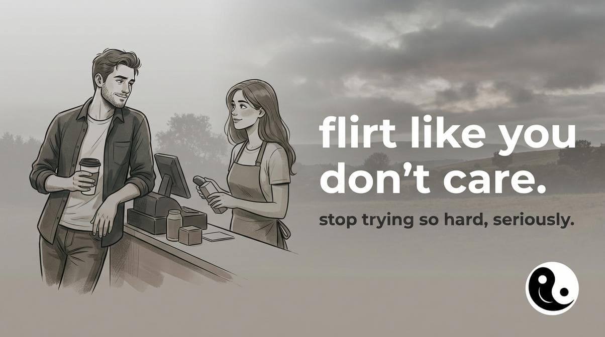 flirt with the cashier