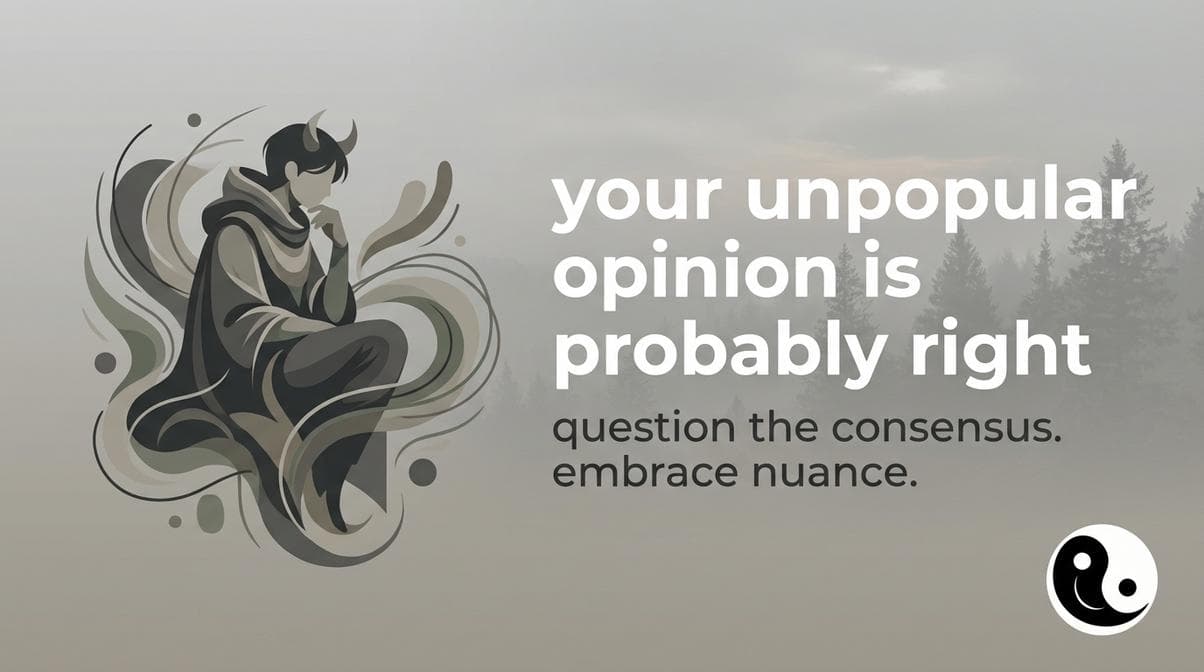 play devils advocate