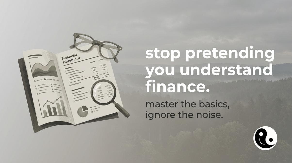 read a financial statement