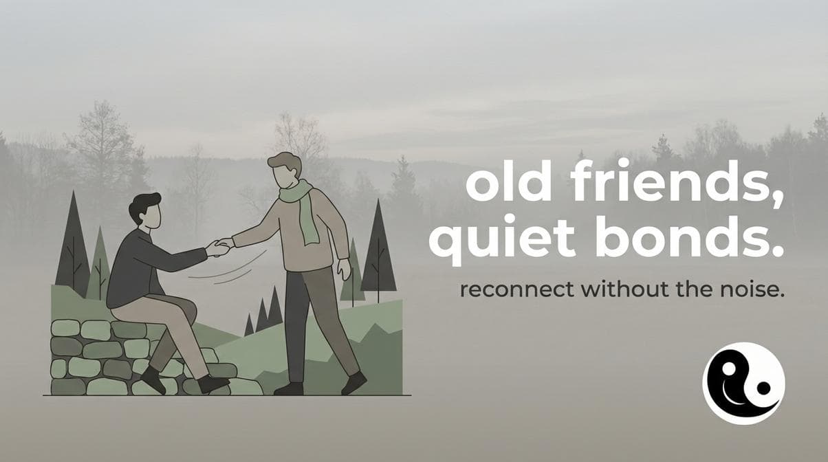 reconnect with an old friend
